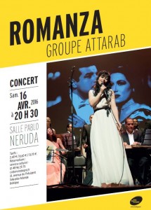 Romanza, Le retour, prochain spectacle ATTARAB le 16 avril 2016 à Bobigny