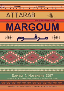Margoum, Nouveau spectacle d'ATTARAB le 4 novembre 2017
